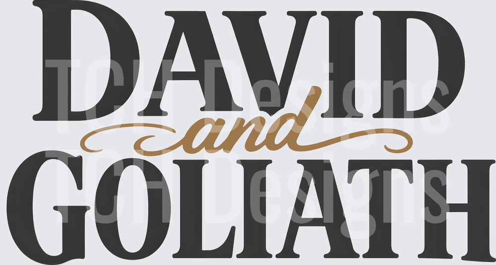 david goliath front