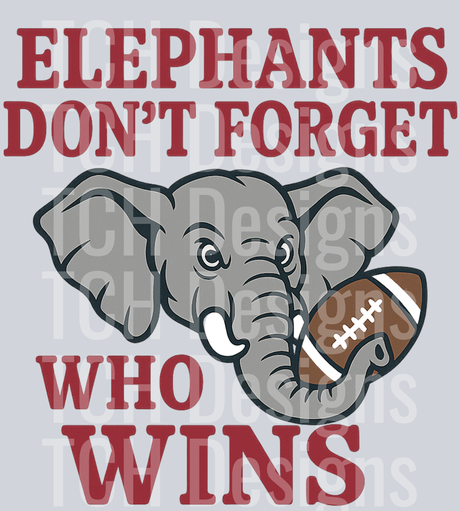 Elephants don't forget