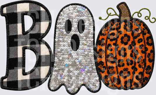 Boo Ghost Pumpkin