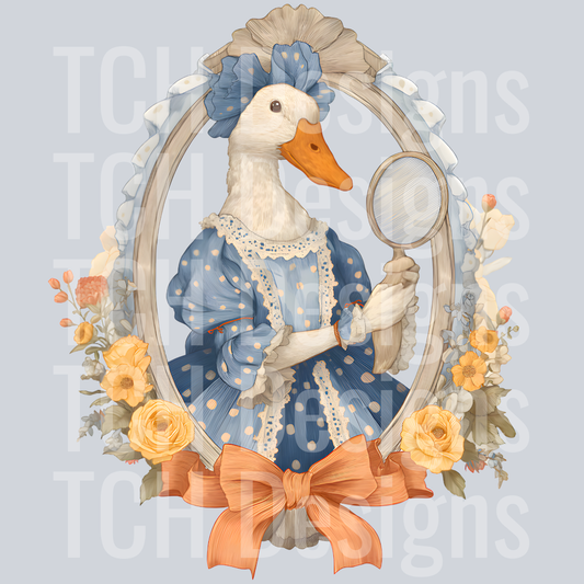 VINTAGE GOOSE MIRROR