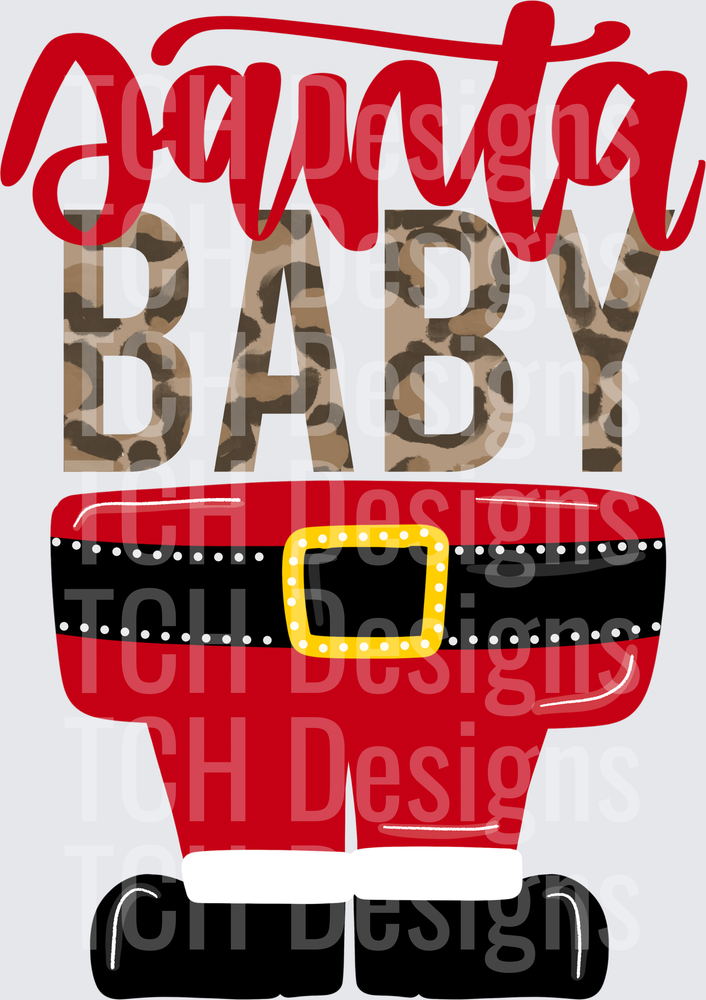 SANTA BABY LEGS
