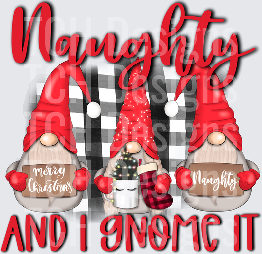 naughty and i gnome it