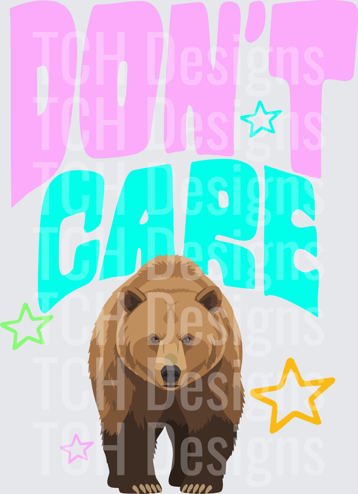 DONT CARE BEAR