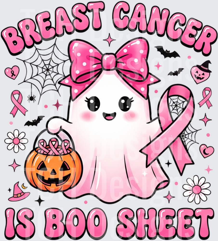 Breast Cancer Is Boo Sheet